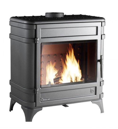 Poêle à bois fonte Siam 8-18kW Bûches 60cm 9170-44