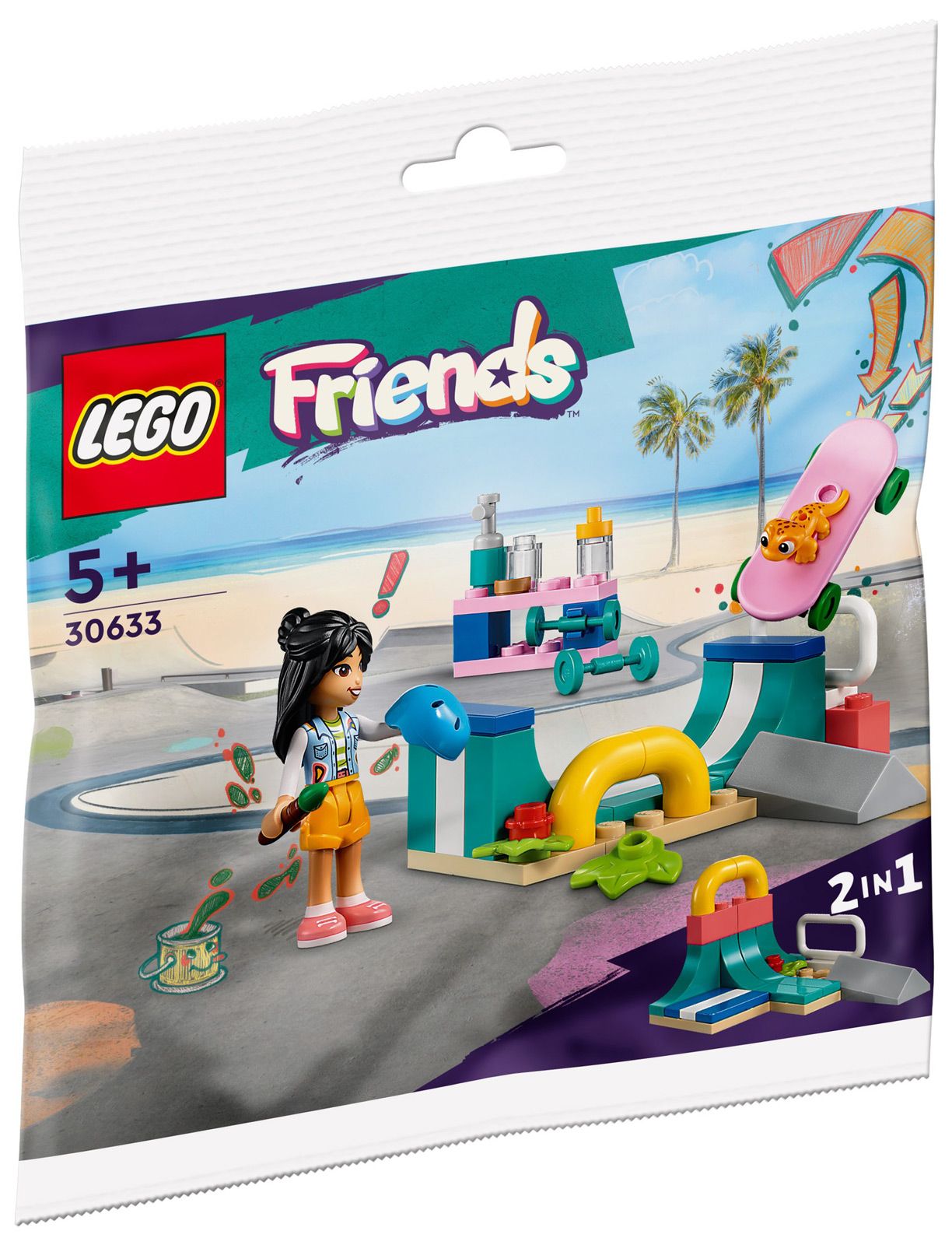 Lego Friends - La Rampe De Skate (Polybag) - 30633