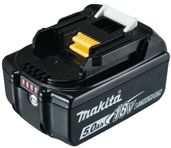 Batterie pour outil sans fil 18V Li-Ion 5,0 Ah avec indicateur de charge - MAKITA BL1850B