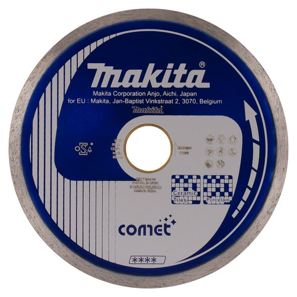 Disque diamant comet jante continue standard Ø125 mm b 13091