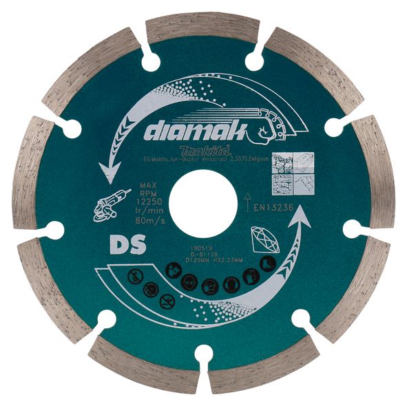 Makita Diamak Disque diamanté 125 mm - vue 2