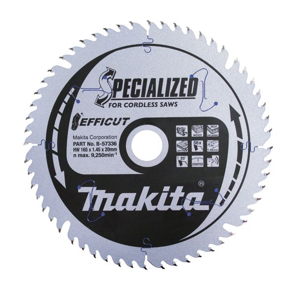 Makita Lame ''Specialized'', pour scies circulaires 165x20x56D - B-57336