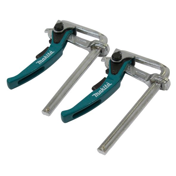 Makita 199826 6 Guide rail Klemset - vue 2