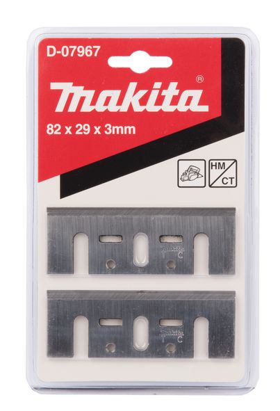 Fer de rabot carbure Makita 82 mm Matières: Carbure Type de Produit: Fer de rabot Dimensions: 82 mm - vue 2