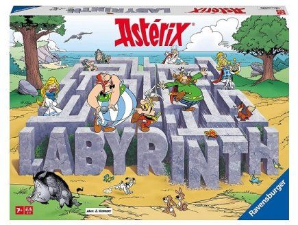 cavernedesjouets pour Labyrinthe Plateau Edition Speciale gaulois pour Asterix Obelix Jeu Famille Version FR Set Jeu Societe cassique + Carte - vue 3