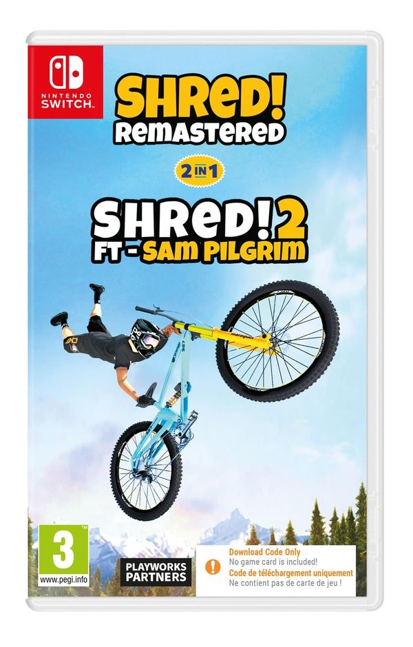 Shred! 2 ft Sam Pilgrim Remastered Edition Code in a Box Nintendo Switch - vue 5