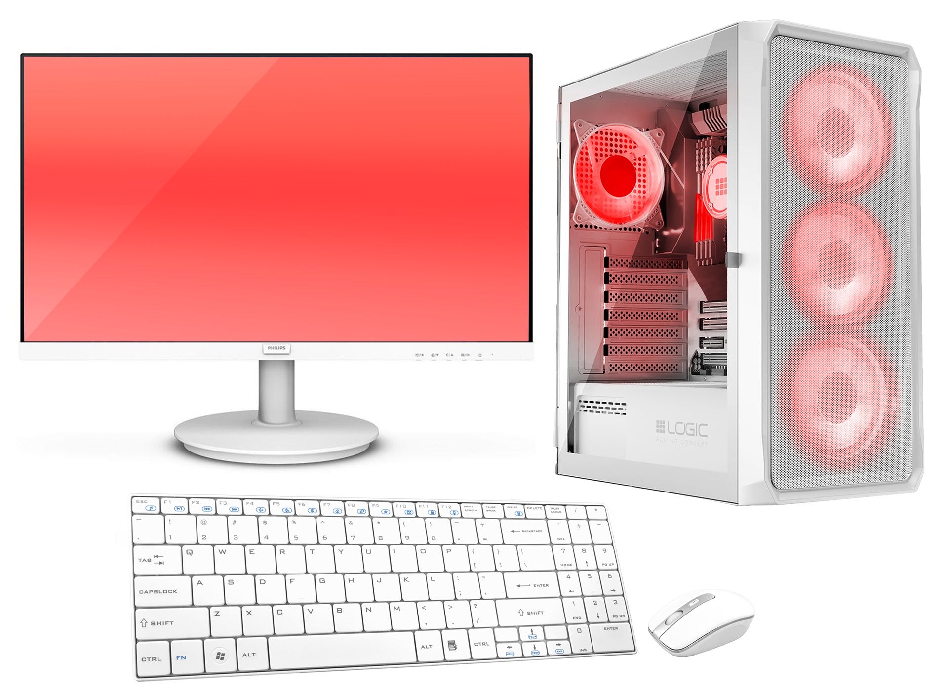 VIST Gaming Ryzen 7 RAM SSD .2 WIFI LCD 24 Windows 11 Pro