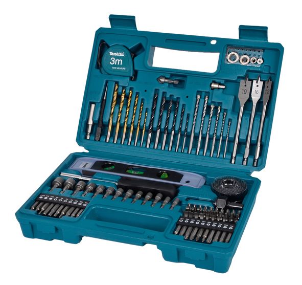 Jeu perçage vissage 102 pièces en coffret Makita E 10730