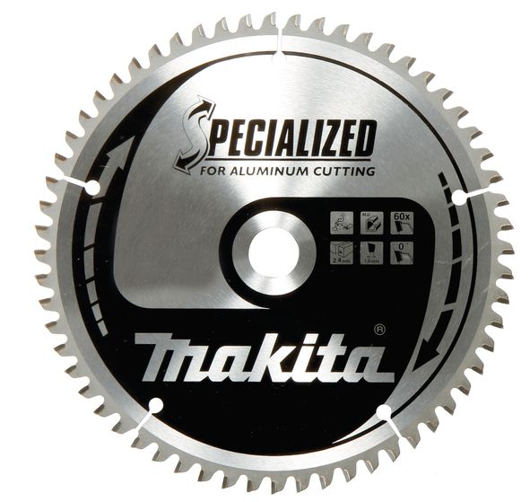 lame de scie SPECIALIZED aluminium 190mmx30x60D Makita B 33261