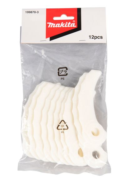 Couteaux de remplacement 305 mm 12 pcs Makita 199870 3