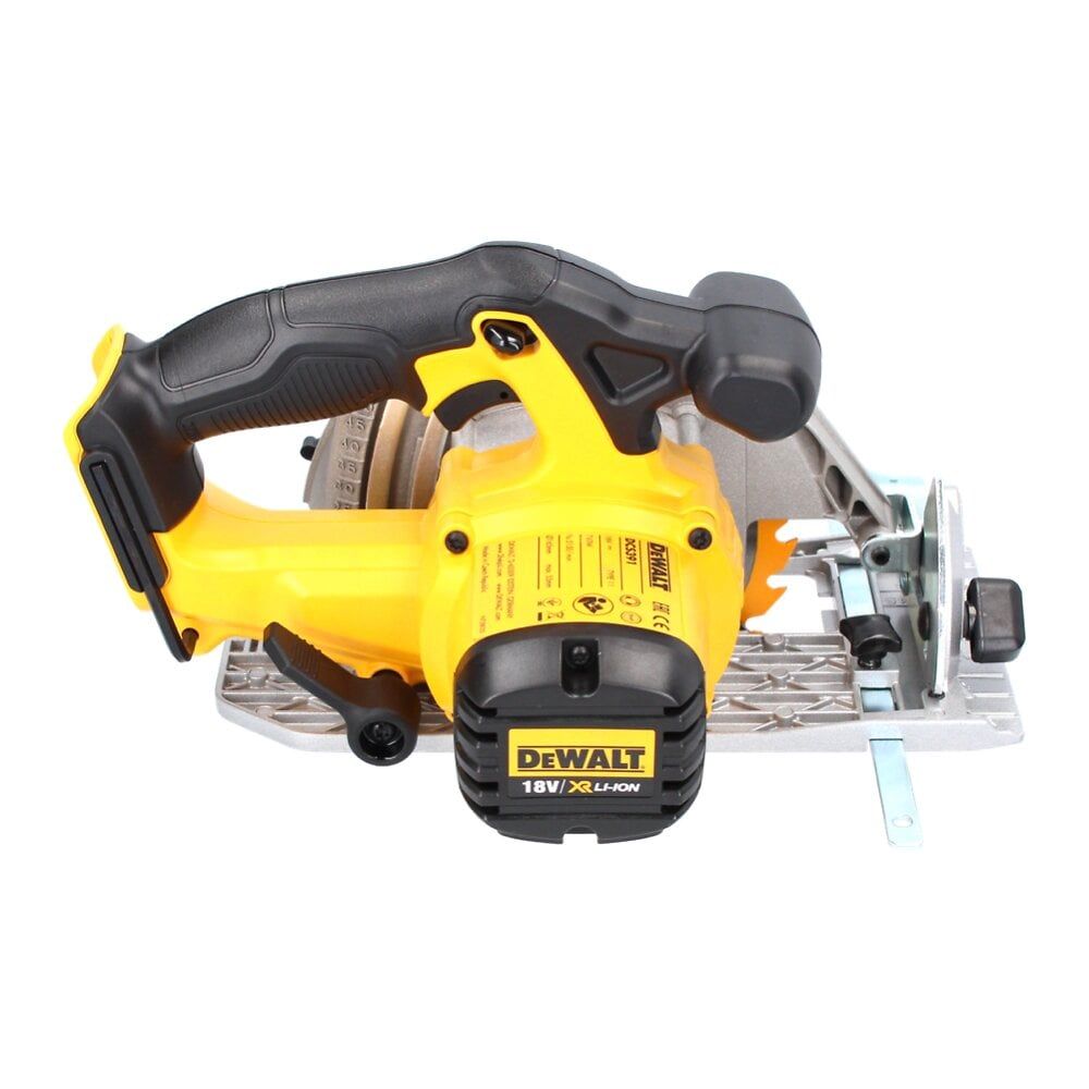 Scie circulaire plongeante DEWALT 165mm 18V XR Jaune Batterie Profondeur de coupe 55mm - vue 2