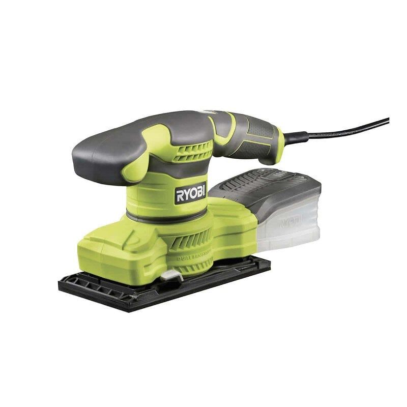 RYOBI Ponceuse vibrante 13 de feuille 12 000 oscmin système d'aspiration collecteur plastique Livrée avec 20 abrasifs - vue 8