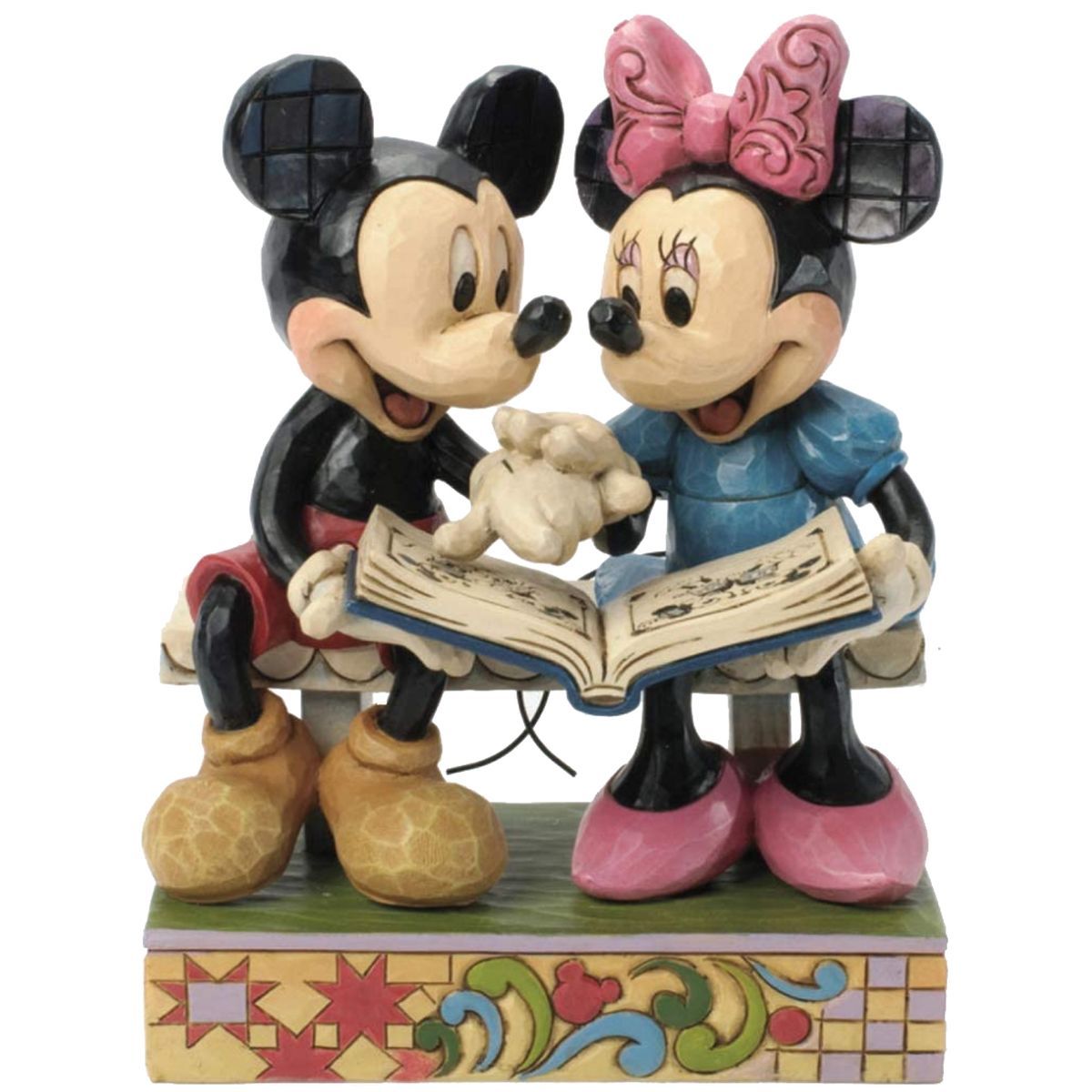 Figurine Collection Mickey Et Minnie Anniversaire