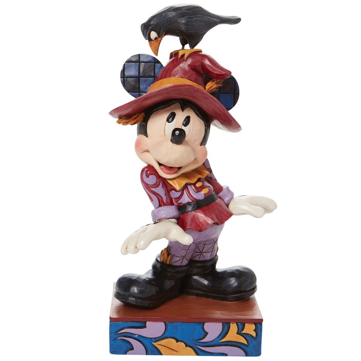 Figurine De Collection Mickey Épouvantail