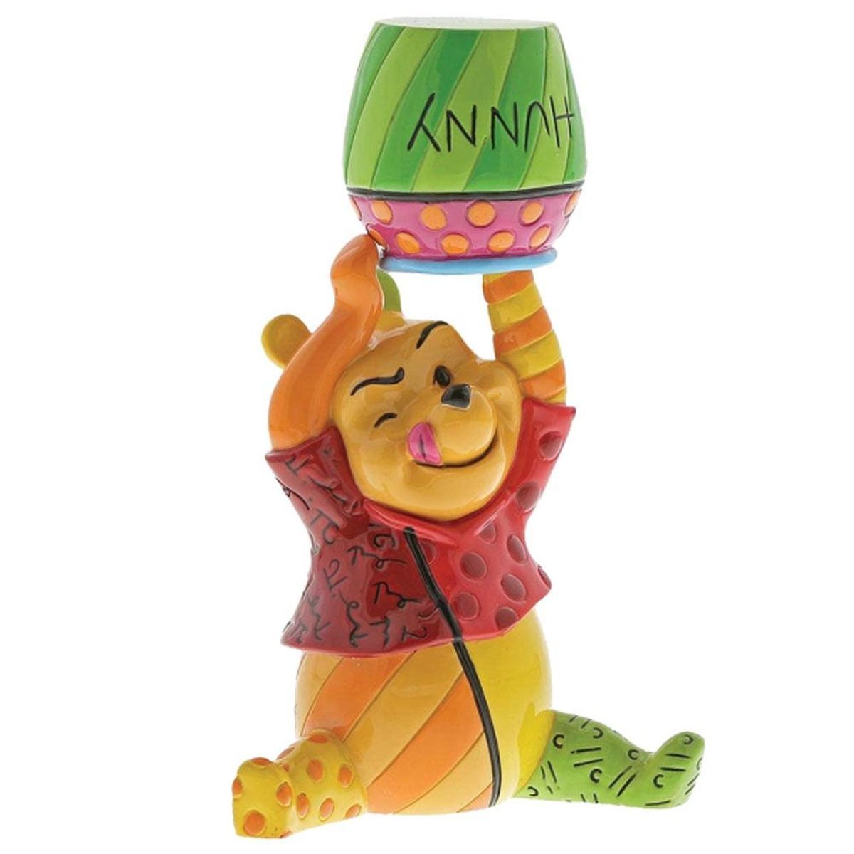 Statuette De Collection Winnie L'ourson Miel By Britto