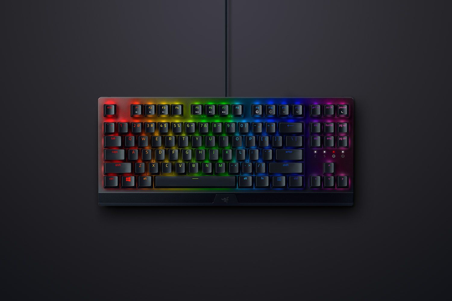 Razer Blackwidow V3 Tenkeyless clavier Gaming USB QWERTY Anglais américain Noir