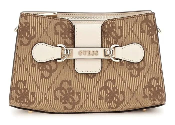 Sac à main Guess NOLANA CROSSBODY TOP ZIP LATTE LOGOBONE HWOS95 00120 Unique