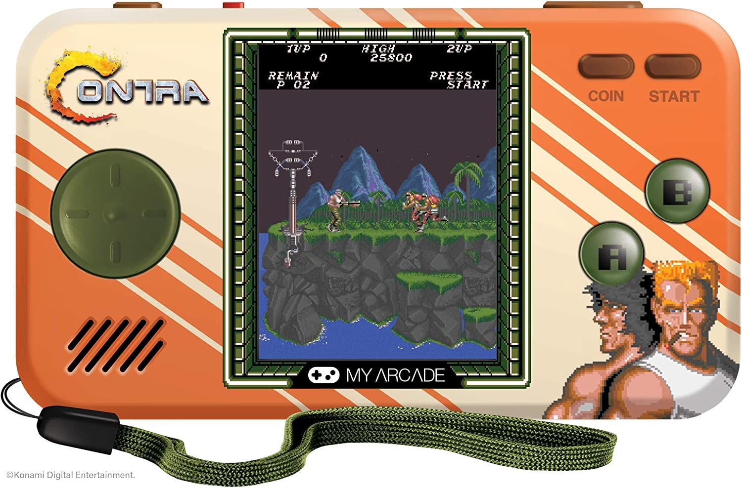 My Arcade Contra Premium Edition Console de Jeu Portable 2 Jeux en 1 Neuf - vue 4