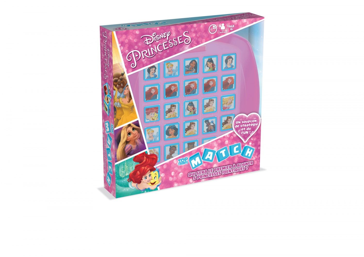 Match DISNEY PRINCESSES Jeu de société Version française 0597