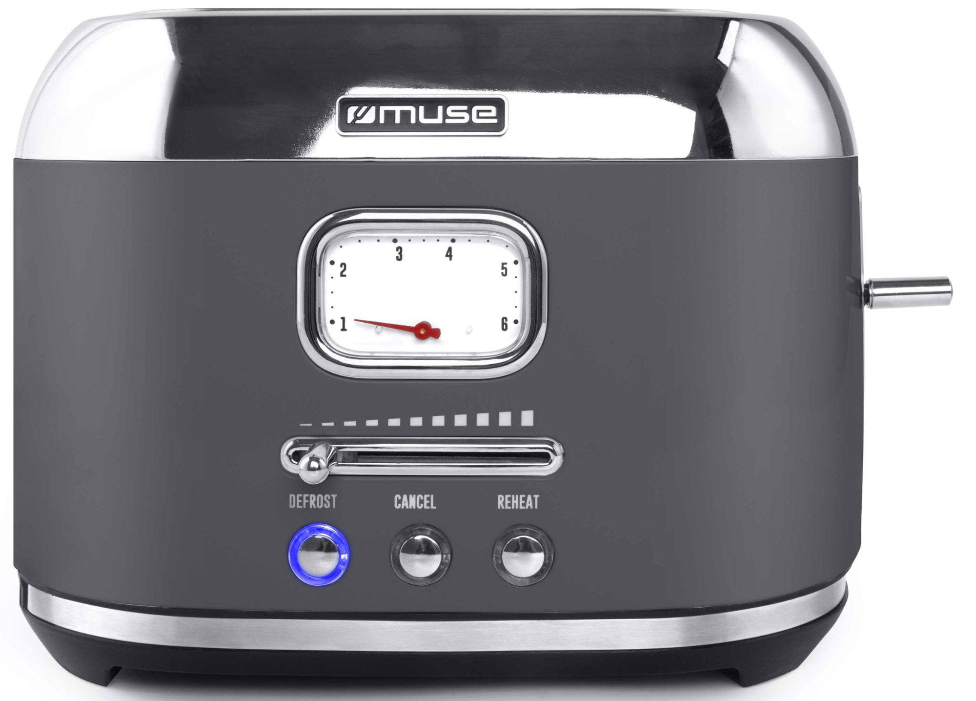 MUSE Grille pain 2 fentes & Inox MS120DG - vue 6