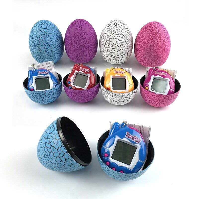 Dinosaure En Forme D'oeuf Électronique Tamachon Multicolore Virtuel Numérique Pet Jouet Tamagotchi Numérique Jouet Électronique