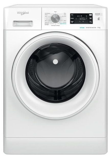Lave linge Hublot Ffbs9469wvfr Whirlpool - vue 3
