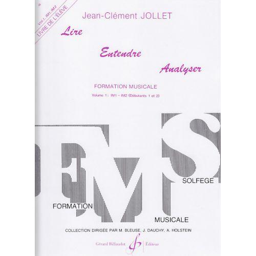 Jollet Jeanclement Lire Entendre Analyser Vol1 Eleve