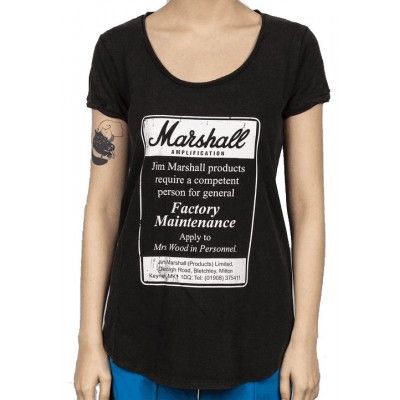 Marshall Personnel Tshirt Femme
