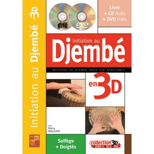 Maugain Manu Initiation Au Djembe En 3D Cd Dvd