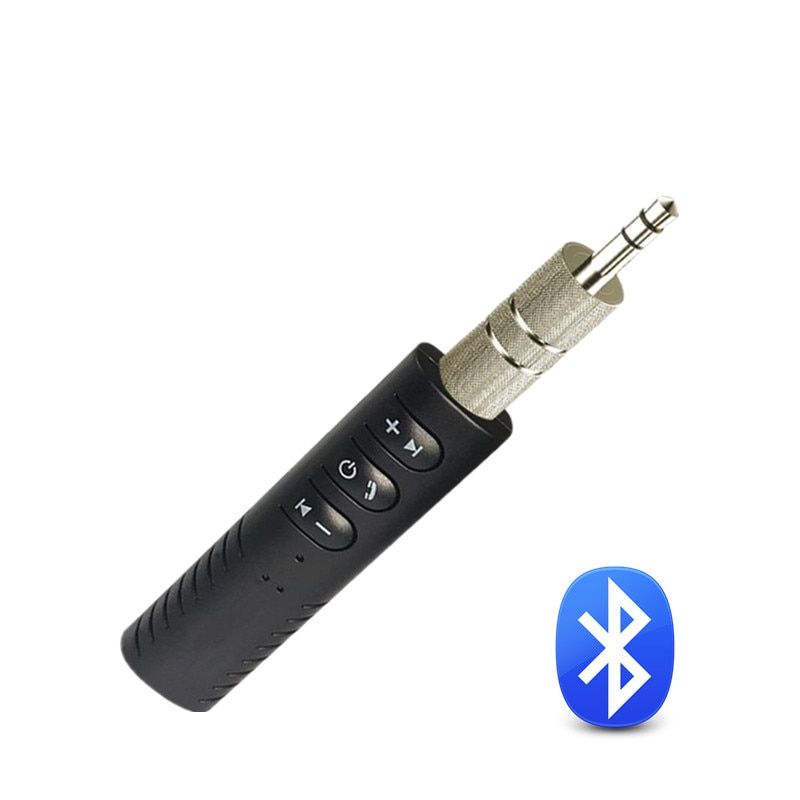 Adaptateur de musique récepteur sans fil Bluetooth Jack 3,5 mm avec micro pour casque et haut-parleurs Livraison gratuite