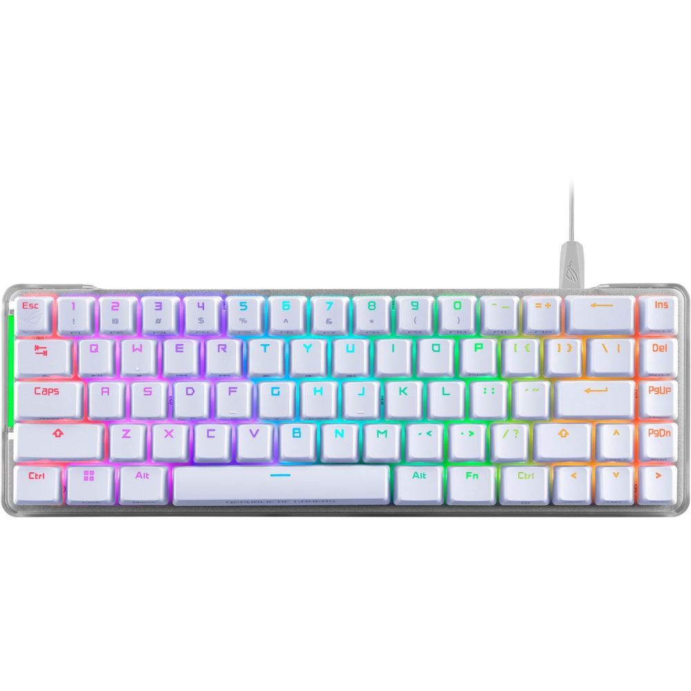 Clavier gamer ASUS ROG Falchion Ace White