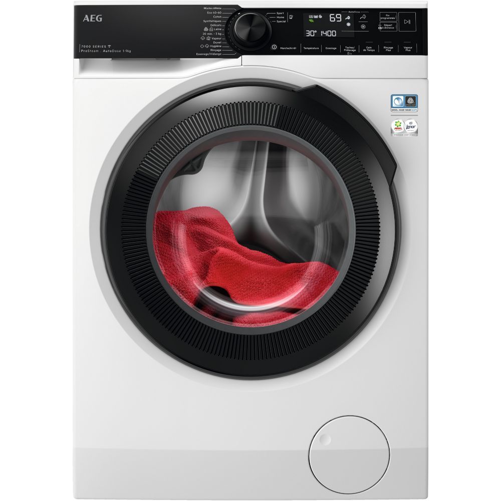 AEG lave linge 60 cm frontal 9 kg 1400 trmn LFR73H149Q - vue 2