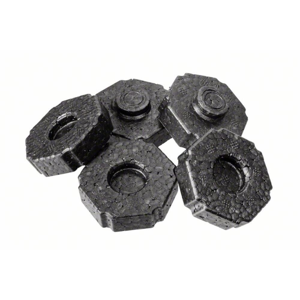 Bosch tampon de mousse Boxx réglé 5 pièces.