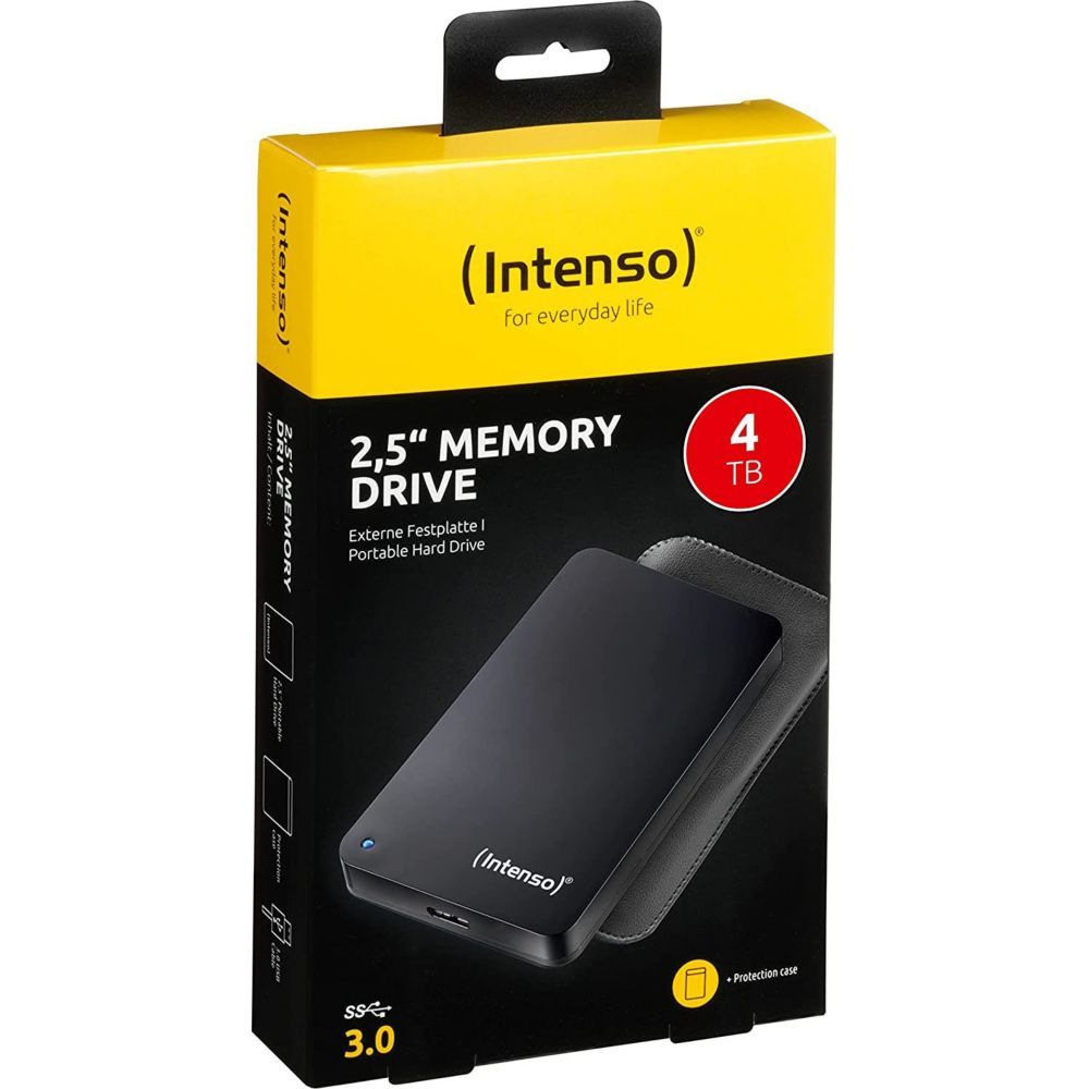 Intenso Memory Drive disque dur externe 4 To 5400 trmin 2.5 USB Type A 2.03.2 Gen 1 3.1 Gen 1 Neuf - vue 4