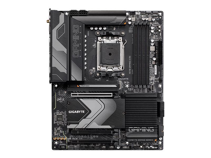 Gigabyte X670 GAMING X AX - 1.0 - carte-mère - ATX - Socket AM5 - AMD X670 Chipset - USB-C Gen 2x2, USB 3.2 Gen 1, USB 3.2 Gen 2 - 2.5 Gigabit LAN, Bluetooth, Wi-Fi 6E - carte graphique embarquée...