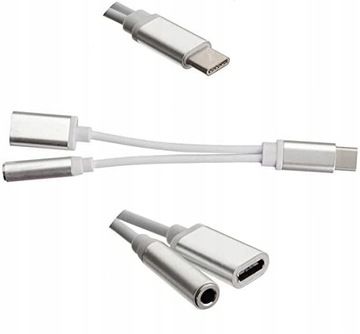 Adaptateur Câble Adaptateur USB C + Mini Jack 3.5mm,JL2558