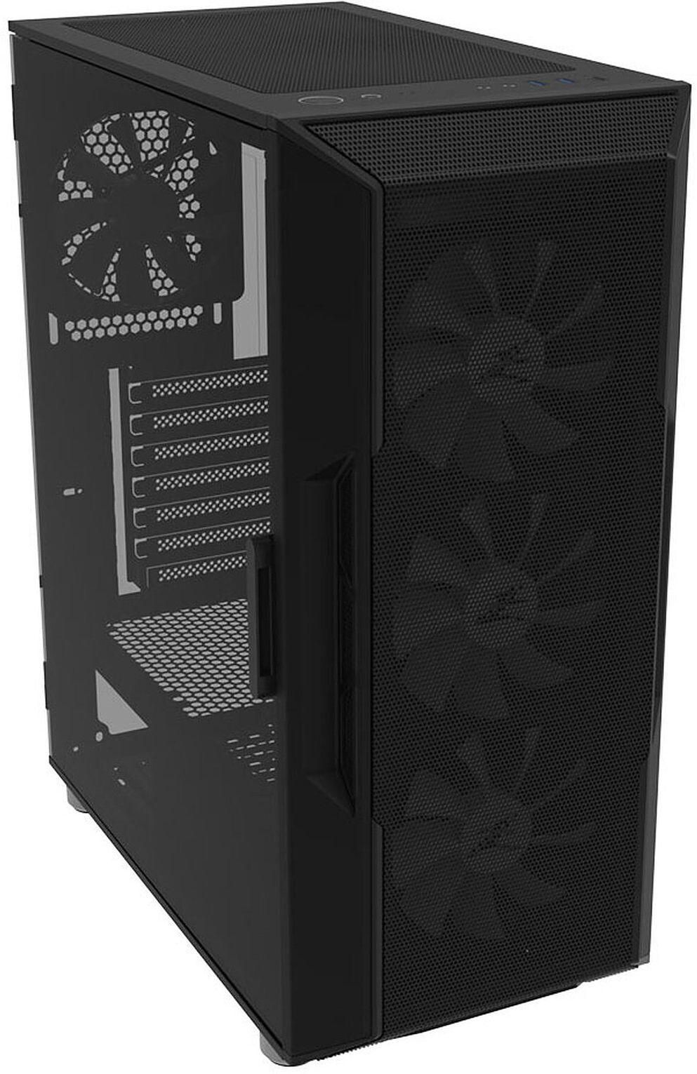 Boitier PC Moyen Tour ATX Zalman I3 Neo aRGB avec panneau vitré - Noir