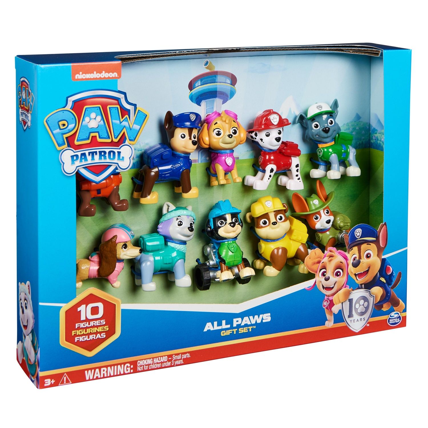 LA PAT' PATROUILLE MULTIPACK FIGURINES « LEQUIPE AU COMPLET » La Pat' Patrouille