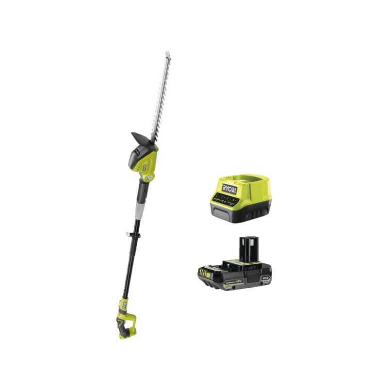 Pack RYOBI Taille haies OPT1845 18V One+ 1 Batterie 2.0Ah 1 Chargeur rapide
