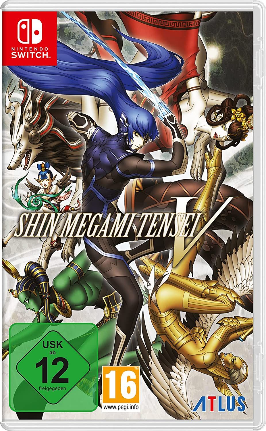 Nintendo Shin Megami Tensei V Standard Allemand Anglais Espagnol Français Italien Nintendo Switch Neuf