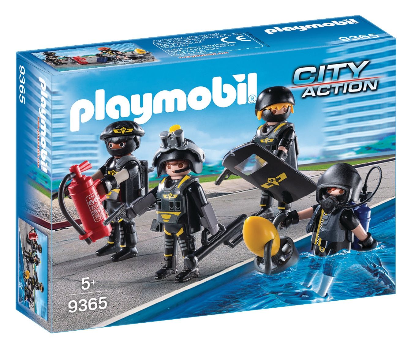 Playmobil 9365 Policiers D'élite