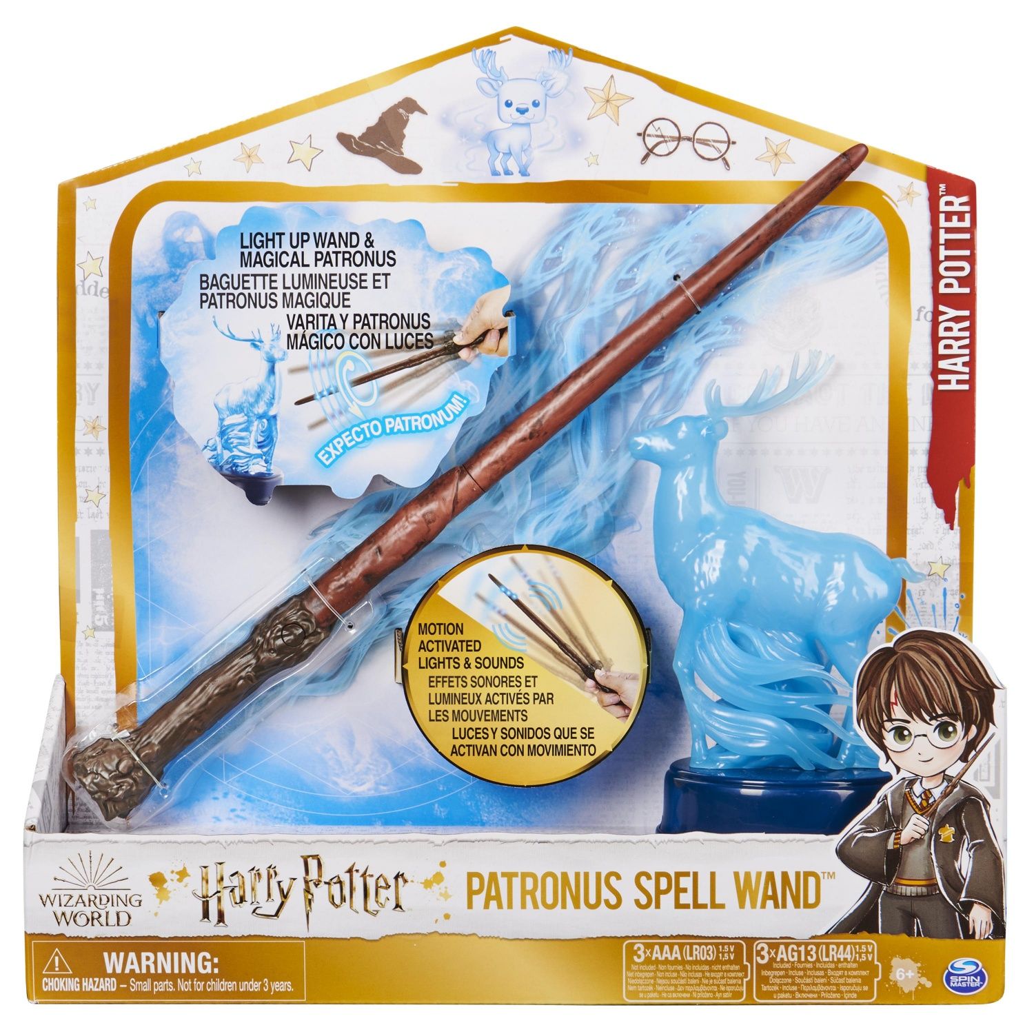 Harry Potter Baguette Magique Collector Patronus Hermione Granger Wizarding World
