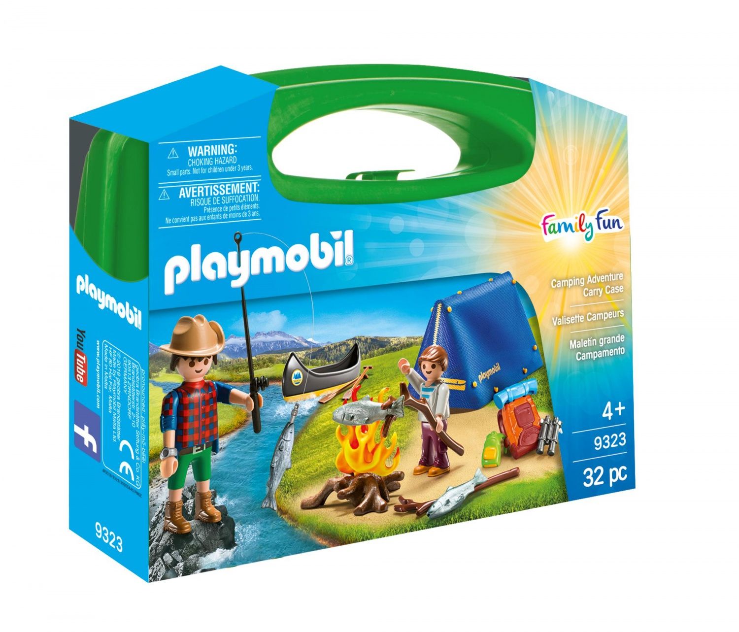 Valisette Campeurs Playmobil La Boite