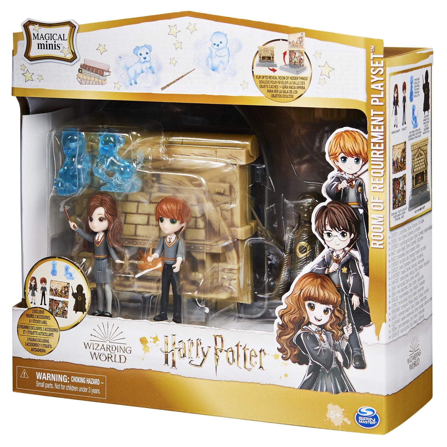 Harry Potter Playset 2 En 1 La Salle Sur Demande Magical Minis Wizarding World