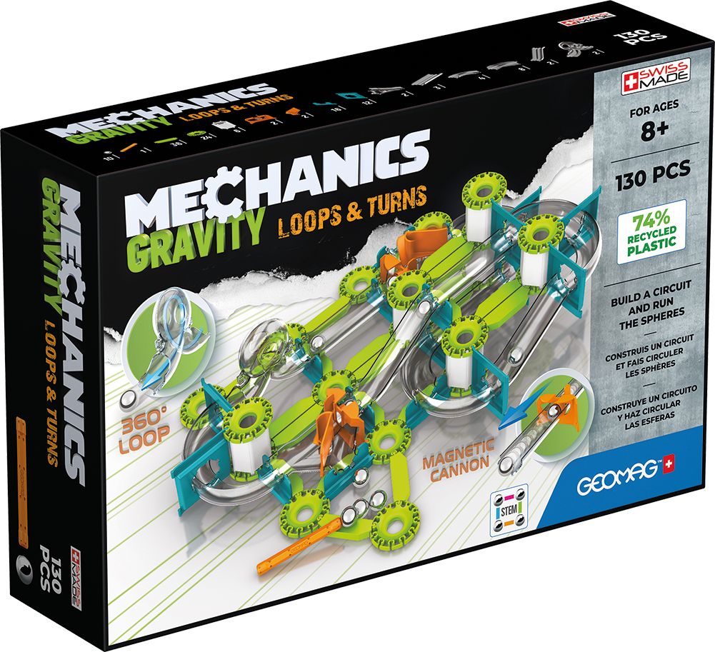Gravity Green Line Mechanics Ecofriendly - 130 Pcs Gravity