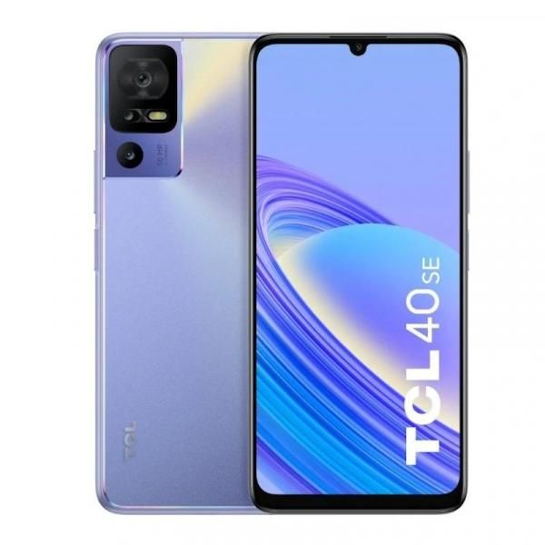 TCL 40 SE 17,1 cm (6.75) Double SIM Android 13 4G USB Type-C 4 Go 128 Go 5010 mAh Violet TCL 40 SE 17,1 cm (6.75) Double SIM Android 13 4G USB Type-C 4 Go 128 Go 5010 mAh Violet