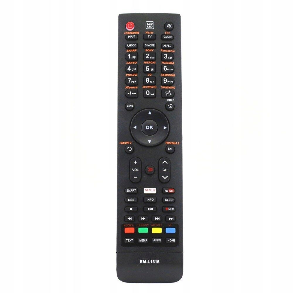 Télécommande Universelle de Rechange pour commande TV pour EUROLINE 32 STAR-X STA