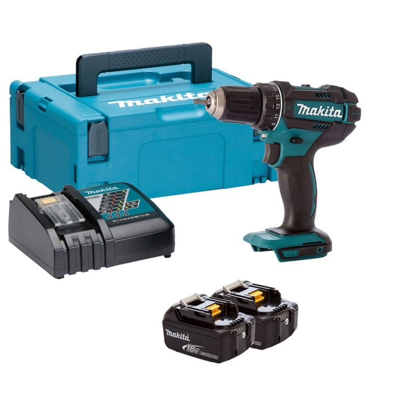 Makita DDF 482 RFJ Perceuse visseuse sans fil 18V - vue 2