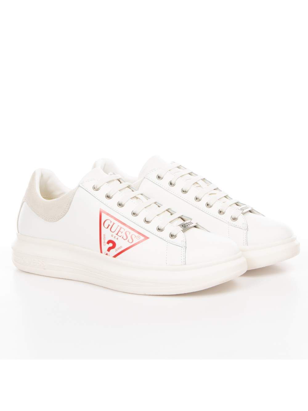Baskets basses Guess logo triangle - vue 10