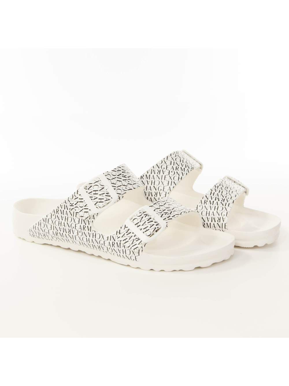 Claquettes Emporio Armani Unlimited logo - vue 3